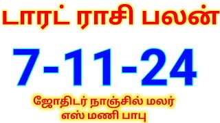 71124 இன்றைய ராசிபலன்9385647414 சந்தேகங்களுக்கு Astrologer SManibabhuIndraya Rasi Palangal [upl. by Esylla]