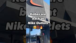 KOBES ARE BACK AT NIKE OUTLETS 🤷🔥🥹 [upl. by Mcleod307]