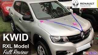 Renault Kwid RXL Model Review Interior and Exterior [upl. by Euphemia]