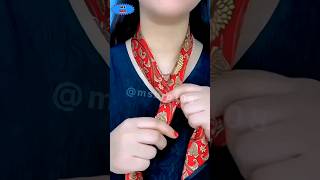 How to make a tie from a handkerchief shorts msbro [upl. by Enomal]