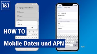 Mobile Daten und APN einstellen [upl. by Lupe]