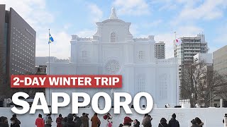 2 Day Sapporo Winter Trip Itinerary  japanguidecom [upl. by Mount262]