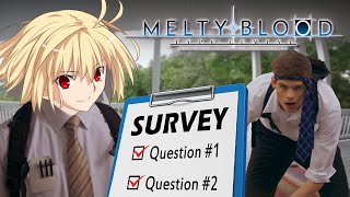 Do you have a minute to talk about Melty Blood [upl. by Notsyrb]