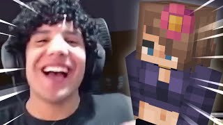 DE FATO ME DIVERTINDO NO MINECRAFT COM MEUS AMIGO [upl. by Frisse378]