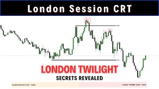 Secret London Session CRT Model  Insane Accuracy  ICT Secrets [upl. by Odnuges]