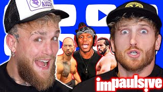 Jake amp Logan Paul Fight Over KSI Offer 20M To Andrew Tate And His Brother For MMA Superfight  403 [upl. by Cathee536]