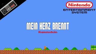 Rammstein — Mein Herz Brennt 8Bit Cover  NES Soundfont Remix  Meme Songs [upl. by Nebeur]