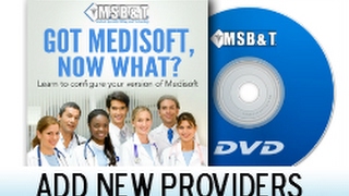 How to Add New Providers to the Medisoft System version 20 [upl. by Wappes]