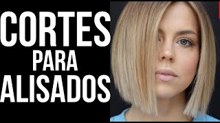 CORTE Para CABELOS ALISADOSPROGRESSIVADO HairTutorial [upl. by Nolahp]