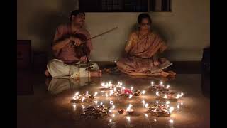 Sulabha poojeya maadi  Deepavali 2024  sung by Vidushi Chittharanjani Kumble [upl. by Fairley218]