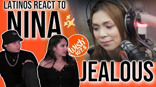 Waleska amp Efra react to Nina performing Jealous LIVE on Wish REACTION [upl. by Jeane]