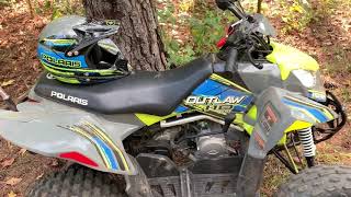 POLARIS 110 OUTLAW REVIEW [upl. by Navetse]