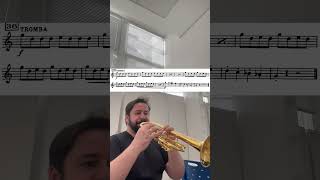 Ravel Piano Concerto in G  Trumpet Excerpt [upl. by Aneelahs]