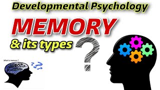 What is MEMORY according to Psychology  Memory amp its types  Short amp long term memory  Tutor [upl. by Aeriela]