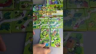 My First Carcassonne Group 4 carcassonne myfirstcacassonne beboygame [upl. by Kavanagh400]