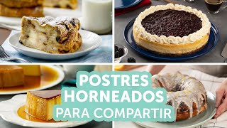 Postres horneados para compartir  Kiwilimón [upl. by Anrol703]