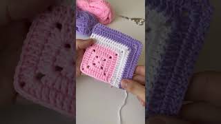 EASY CROCHET 💕👌 How to crochet a granny square for beginners  Step by Step crochet tutorial [upl. by Nanete5]