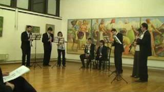 Mozart Divertimento played by clarinet choir [upl. by Orest]