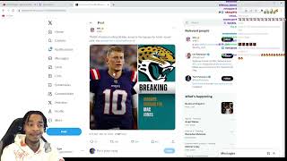 Mac Jones TRADED To Jags Reaction Rant Thoughts amp Excitement [upl. by Coplin]