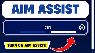 TURN ON AIM ASSIST 2024  Turn On Aim Assist Fortnite  Aim assist settings fortnite [upl. by Attenej]