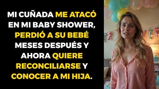 Mi cuñada me atacó en mi baby shower perdió a su bebé meses después y ahora quiere reconciliarse [upl. by Sculley]