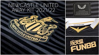 NEWCASTLE UNITED AWAY KIT 202122  CASTORE  awaykit newkit [upl. by Ibok]