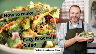 Easy Broccoli Salad [upl. by Hairem92]