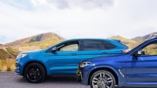 2019 Ford Edge ST Vs 2018 BMW X3 M40i [upl. by Hildegarde]