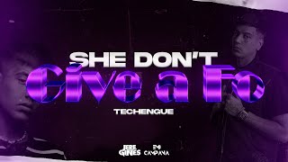 SHE DONT GIVE A FO Techengue JERE GINES FT EMI CAMPANA [upl. by Ronile]