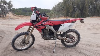 Kwinana Offroad Area  Thomas Rd Surrounding areas  Riding behind Kwinana Motorplex  CRF450X [upl. by Anelehs]