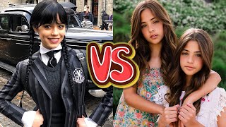 Jenna Ortega WEDNESDAY VS Clements Twins Stunning Transformation 🌸 2024  From Baby To Now [upl. by Felecia]