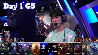 TL vs LNG  Day 1 LoL Worlds 2024 Swiss Stage  Team Liquid vs LNG Gaming full [upl. by Ojibbob]