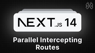 Nextjs 14 Tutorial  32  Parallel Intercepting Routes [upl. by Llimaj]