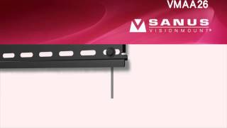 How to Install Your SANUS VMAA26 TV Mount [upl. by Pentheas827]