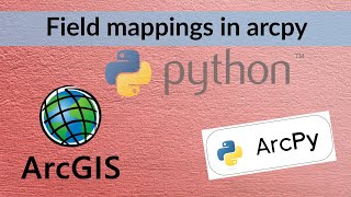 Field Mappings in arcpy [upl. by Annoid758]