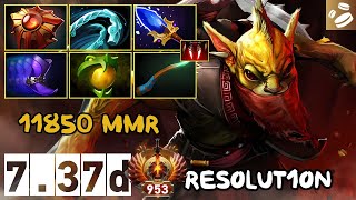 Resolut1on  Bounty Hunter Cutpurse  11850 MMR  737d  Immortal Dota [upl. by Ataga]