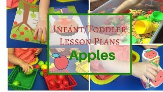 Toddler Lesson Plans Apple Theme [upl. by Ailesor]