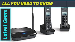 reviewEnGenius FreeStyl SIP2 Best Long Range 900 MHz VoIP Phone [upl. by Jamila304]