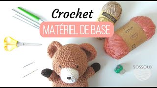 Mon matériel de base au crochet débutant [upl. by Arob]