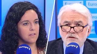 quotNous une réserve d’Indiens quot  Manon Aubry choquée des propos dune auditrice en direct [upl. by Aneeled]