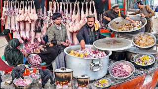 500 KG Dumpukht cooking  Dumpukht recipe in marko bazar  Qadeem shinwari roosh in Afghanistan [upl. by Aliam]