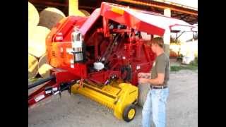 New Holland BR7000 Series Round Baler Overview [upl. by Lien]