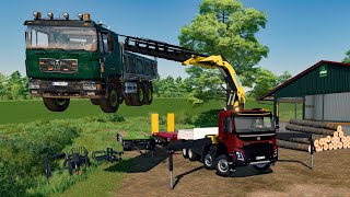 FS22  Map The Old Stream Farm 086 🇩🇪🍓🌳  Forestry Farming and Construction  4K [upl. by Tessi26]