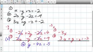 How to Learn Finding a Point of Intersection Between 3 Planes Grade 12 Calculus Lesson 9 4 [upl. by Anesor]