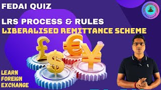 FEDAI QUIZ  LRS  Liberalised Remittance Scheme  forex [upl. by Releyks]