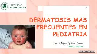 73 DERMATOSIS MAS FRECUENTES EN PEDIATRIA [upl. by Liakim]