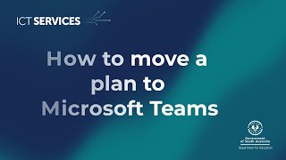 Microsoft Planner How to move a plan to a Microsoft Team [upl. by Felten]