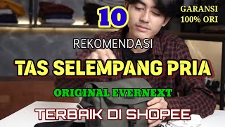 10 REKOMENDASI TAS SELEMPANG PRIA ORIGINAL EVERNEXT TERBAIK DI SHOPEE [upl. by Berey792]