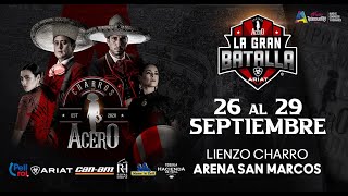 Caladero de Acero  Charros de Acero “La Gran Batalla” Aguascalientes 2024 [upl. by Notwal328]