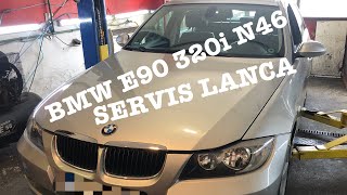 BMW E90 320i N46 SERVIS LANCA [upl. by Llehcor]